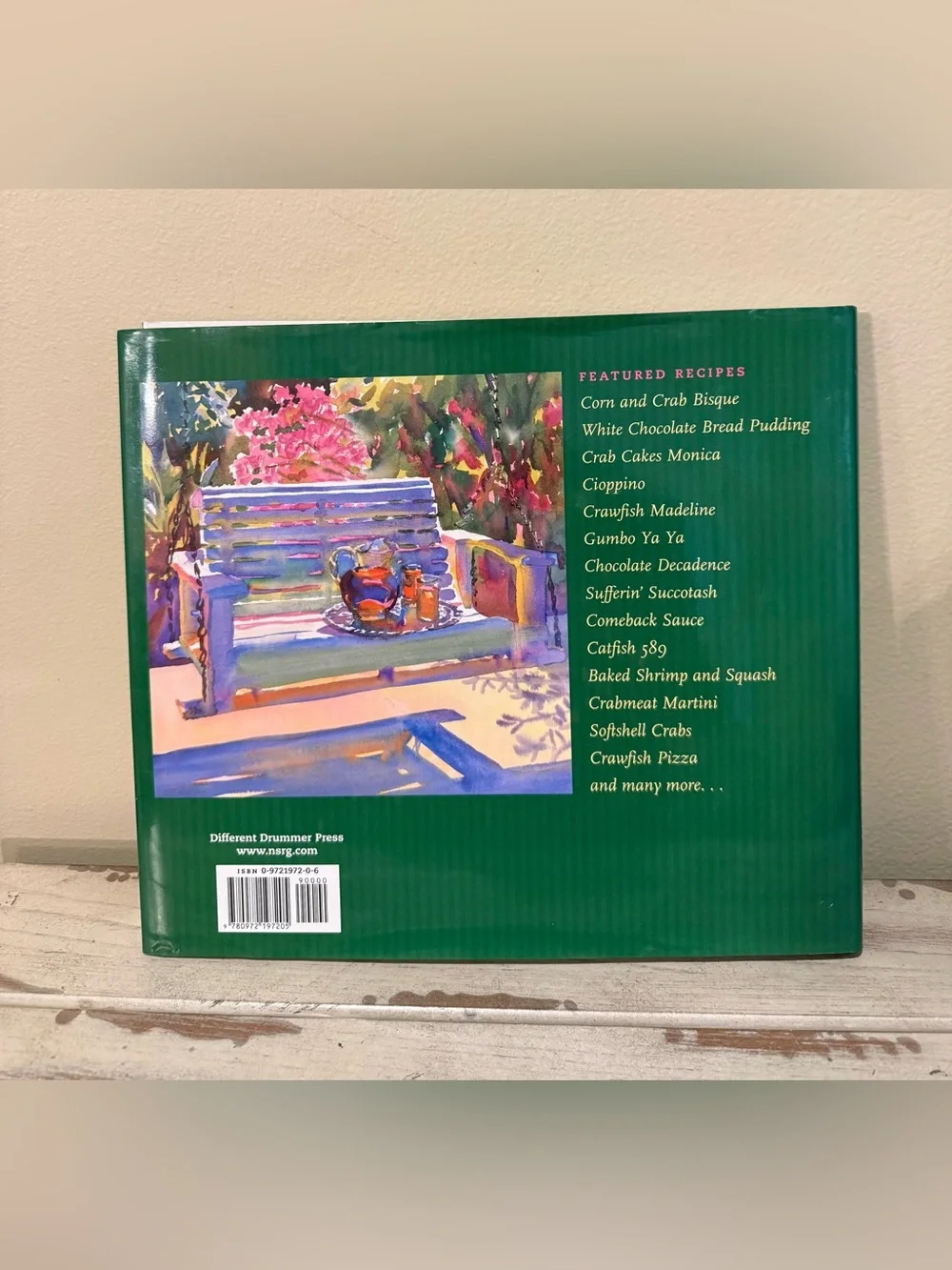 SIGNED A Southern Palate Cookbook Robert St John Wyatt Waters Hardcover